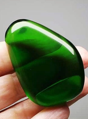 Green - Deep Andara Crystal Hand Piece 52g