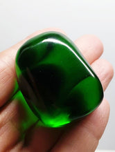 Load image into Gallery viewer, Green - Deep Andara Crystal Hand Piece 58g