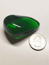 Load image into Gallery viewer, Green - Deep Andara Crystal Hand Piece 60g