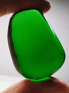 Green - Deep Andara Crystal Hand Piece 64g