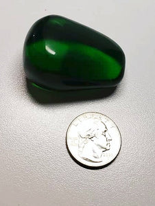 Green - Deep Andara Crystal Hand Piece 64g