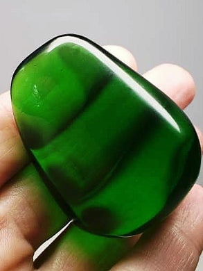 Green - Deep Andara Crystal Hand Piece 64g