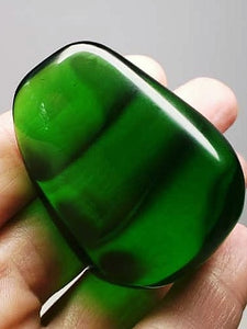 Green - Deep Andara Crystal Hand Piece 64g