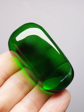 Green - Deep Andara Crystal Hand Piece 72g