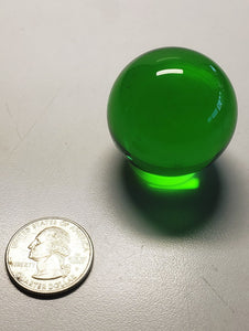 Green Andara Crystal Sphere 1.5inch