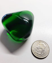 Load image into Gallery viewer, Green - Deep Andara Crystal Hand Piece 82g
