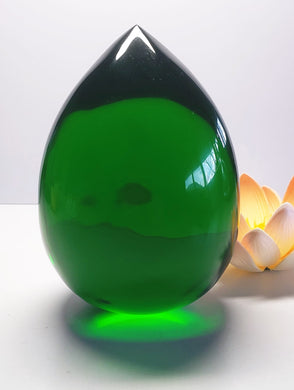 Green - Deep Andara Crystal Pointed Egg