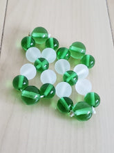 Load image into Gallery viewer, Green Color Ray Andara Crystal Healing Tool PAIR