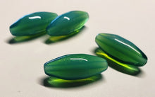 Load image into Gallery viewer, Opalesence - Green Andara Crystal 15.5 x 10mm Beads
