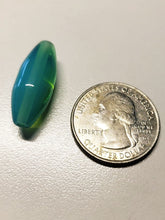 Load image into Gallery viewer, Opalesence - Green Andara Crystal 15.5 x 10mm Beads