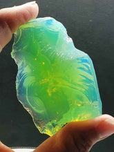 Load image into Gallery viewer, Opalescence - Green Traditional Andara Crystal 80g