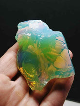 Load image into Gallery viewer, Opalescence - Green Traditional Andara Crystal 80g