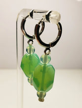 Load image into Gallery viewer, Opalesence - Green Andara Crystal Earrings*