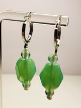 Load image into Gallery viewer, Opalesence - Green Andara Crystal Earrings*