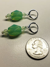 Load image into Gallery viewer, Opalesence - Green Andara Crystal Earrings*