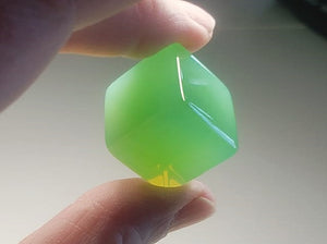 Andara Crystal Sacred Geometry Set Green Opalescent
