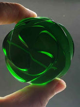 Load image into Gallery viewer, Green - Deep Andara Crystal Rose