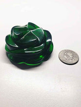 Load image into Gallery viewer, Green - Deep Andara Crystal Rose