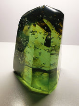Load image into Gallery viewer, Bi-color Green w/ Shaman Polished Andara Crystal 1.15kg