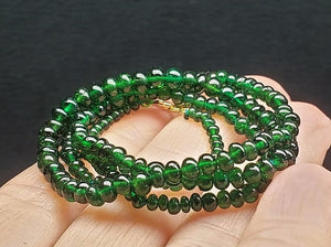 Tourmaline - Green EO+ 2.5-4mm 16inch