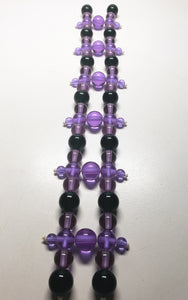 Green Violet Healing Flame Andara Crystal Band