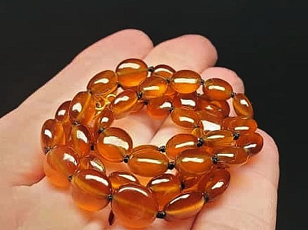 Hessonite EO++ 5.8x6.7-8x9mm 16inch