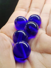 Load image into Gallery viewer, Indigo Andara Crystal 15mm Beads