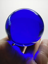 Load image into Gallery viewer, Indigo Andara Crystal Sphere 2.25inch