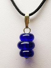 Load image into Gallery viewer, Indigo/ Tanzanite Fire Andara Crystal Pendant