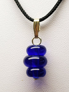 Indigo/ Tanzanite Fire Andara Crystal Pendant