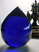 Load image into Gallery viewer, Indigo Andara Crystal Pointed Egg 880g
