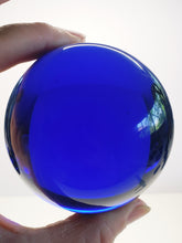 Load image into Gallery viewer, Indigo Andara Crystal Sphere 2.90inch