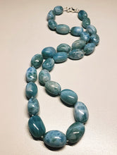 Load image into Gallery viewer, Larimar EO+ pebble 19.5inch 365.8ct