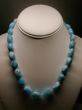 Load image into Gallery viewer, Larimar EO++ pebble 18.5inch 349.3ct