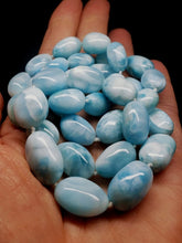 Load image into Gallery viewer, Larimar EO++ pebble 23.5inch 418.9ct