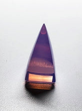 Load image into Gallery viewer, Opalesence - Lavender Andara Crystal Nubian Pyramid 1.5in x .75in