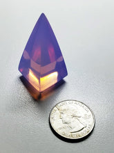 Load image into Gallery viewer, Opalesence - Lavender Andara Crystal Nubian Pyramid 1.5in x .75in