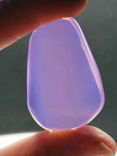 Load image into Gallery viewer, Opalescence - Lavender Andara Crystal Hand/Palm Piece 50g