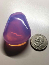 Load image into Gallery viewer, Opalescence - Lavender Andara Crystal Hand/Palm Piece 50g