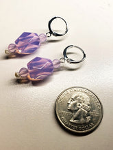 Load image into Gallery viewer, Opalesence Lavender Andara Crystal Earrings*