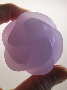 Lavender Opaque Andara Crystal Rose