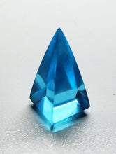 Load image into Gallery viewer, Blue - Light Bright Andara Crystal Nubian Pyramid 1.5in x .75in