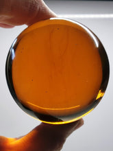 Load image into Gallery viewer, Amber - Light (with Shaman) Andara Crystal Sphere 2.25inch