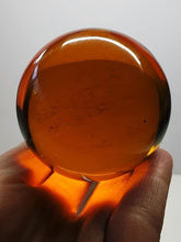 Load image into Gallery viewer, Amber - Light (with Shaman) Andara Crystal Sphere 2.25inch