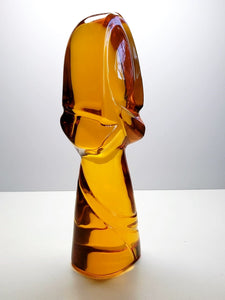 Amber-Light / Lemurian Etherium Gold Andara Crystal Master/Guide Figure