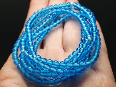 Blue (Electric) Andara Crysta Infinityl Necklace