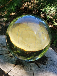 Gold - Light Andara Crystal Sphere 6 inch