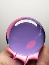 Load image into Gallery viewer, Violet (Light) Andara Crystal Sphere 2.25inch