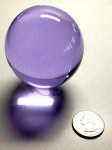 Violet (Light) Andara Crystal Sphere 2.25inch
