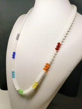 Load image into Gallery viewer, 7 Chakra Rays / Color Ray Andara Crystal Necklace